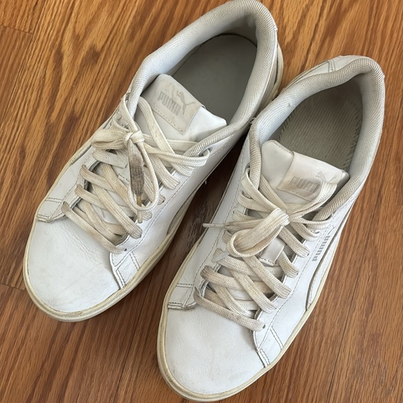 Puma Platform White Sneakers size 9 - Picture 3 of 9